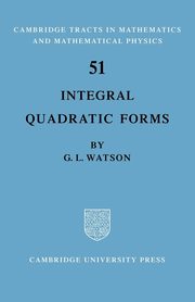Integral Quadratic Forms, Watson Ronald