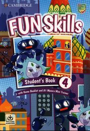 Fun Skills Level 4 Movers Students Book with Home Booklet and Mini Trainer with Downloadable Audio, Kelly Bridget, Valente David