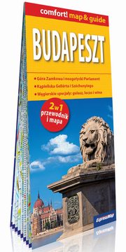 Budapeszt laminowany map&guide 2w1: przewodnik i mapa, 