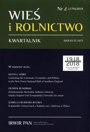 Wie i Rolnictwo 2018/2 (179), 