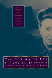 The Coming of Age, de Beauvoir Simone