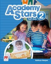 Academy Stars 2 Pupil's Book + kod online, Harper Kathryn