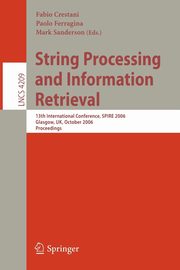 String Processing and Information Retrieval, 