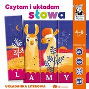 Kapitan Nauka Czytam i ukadam sowa Ukadanka literowa, 