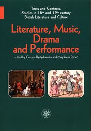 ksiazka tytu: Literature, Music, Drama and Performance autor: 