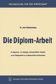Die Diplom-Arbeit, Zimmermann Josef