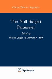 The Null Subject Parameter, 