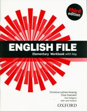 ksiazka tytu: English File 3E Elementary Workbook with Key autor: Latham-Koenig Christina, Oxenden Clive