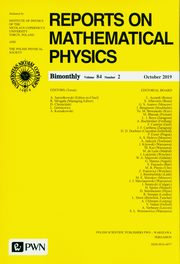 Reports on Mathematical Physics 84/2, 