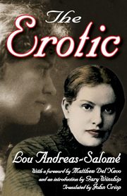 ksiazka tytu: The Erotic autor: Andreas-Salome Lou