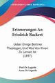 Erinnerungen An Friedrich Ruckert, De Lagarde Paul