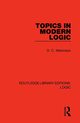 Topics in Modern Logic, Makinson D. C.