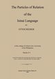 The Particles of Relation of the Isinai Language, Scheerer Otto