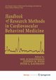 Handbook of Research Methods in Cardiovascular Behavioral Medicine, 