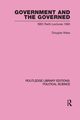 Government and the Governed (Routledge Library Editions, Wass Douglas