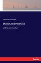 Dhatu Katha Pakarana, Gooneratne Edmund R.