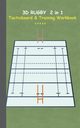 3D Rugby 2 in 1 Tacticboard and Training Book, Taane Theo von