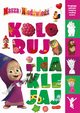 Masza i Niedwied Koloruj i naklejaj 2, 