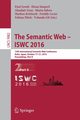 The Semantic Web - ISWC 2016, 