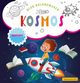 Blok kolorowanek Kosmos naklejki, 