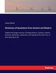 Dictionary of Quotations from Ancient and Modern, Wood James