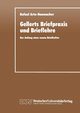 Gellerts Briefpraxis und Brieflehre, Arto-Haumacher Rafael