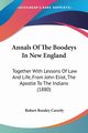 Annals Of The Boodeys In New England, Caverly Robert Boodey