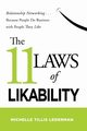 The 11 Laws of Likability, Lederman Michelle Tillis
