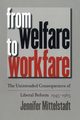 From Welfare to Workfare, Mittelstadt Jennifer
