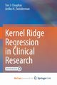 Kernel Ridge Regression in Clinical Research, Cleophas Ton J.