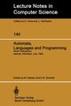 Automata, Languages and Programming, 