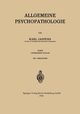 Allgemeine Psychopathologie, Jaspers Karl