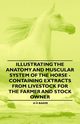 Illustrating the Anatomy and Muscular System of the Horse - Containing Extracts from Livestock for the Farmer and Stock Owner, Baker A. H.