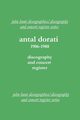 Antal Dorati 1906-1988. Discography and Concert Register. [2004]., Hunt John