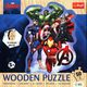 Puzzle drewniane 50 Przygody Avengers, 