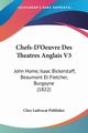 Chefs-D'Oeuvre Des Theatres Anglais V3, Chez Ladvocat Publisher