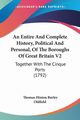 An Entire And Complete History, Political And Personal, Of The Boroughs Of Great Britain V2, Oldfield Thomas Hinton Burley