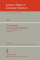 The Analysis of Concurrent Systems, 