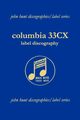 Columbia 33CX Label Discography.  [2004]., Hunt John