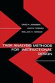 Task Analysis Methods for Instructional Design, Jonassen David H.