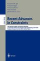 Recent Advances in Constraints, 