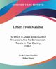 Letters From Malabar, Visscher Jacob Canter