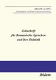 Zeitschrift fr Romanische Sprachen und ihre Didaktik. Heft 1.1, 