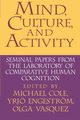 Mind, Culture, and Activity, 