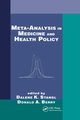Meta-Analysis in Medicine and Health Policy, 