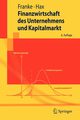 Finanzwirtschaft des Unternehmens und Kapitalmarkt, Franke Gnter