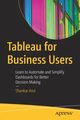 Tableau for Business Users, Arul Shankar