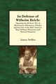 In Defense of Wilhelm Reich, DeMeo James
