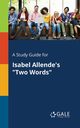 A Study Guide for Isabel Allende's 