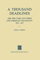 A Thousand Deadlines, O'Keefe Kevin